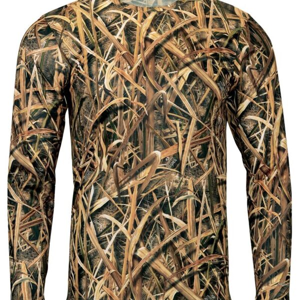 Oxford Performance Camo Print Long Sleeve T-Shirt Thumbnail